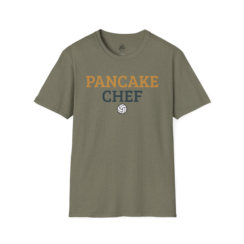 Pancake Chef Volleyball T-Shirt