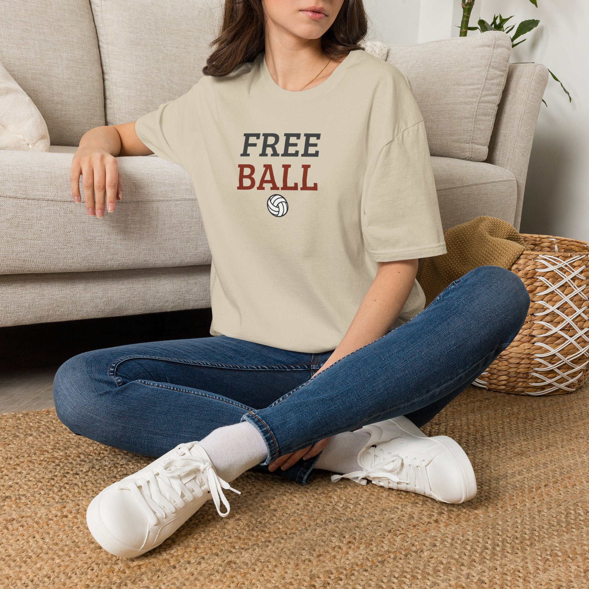 Free Ball Volleyball T-Shirt