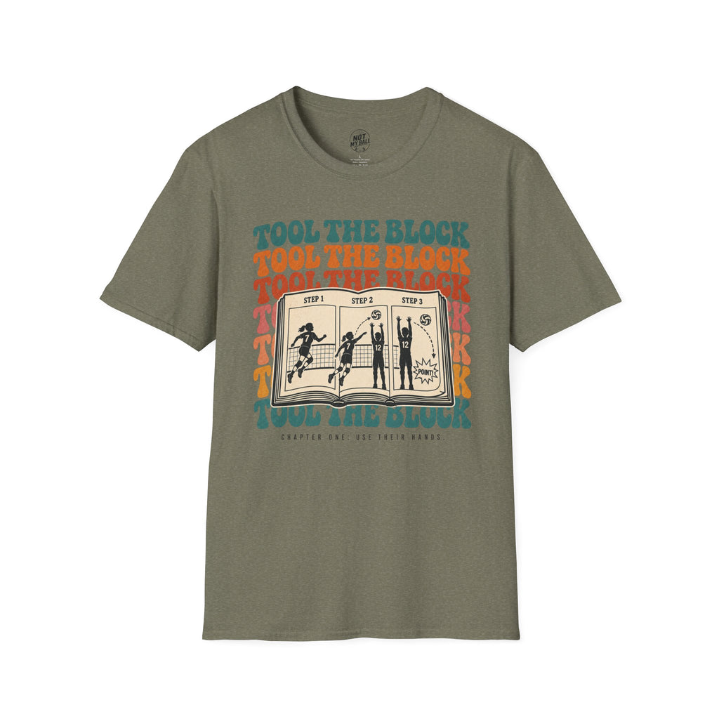 Tool The Block Book Volleyball T-Shirt