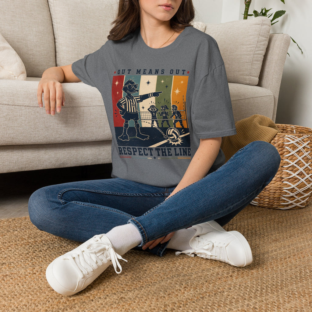 Respect The Line Volleyball T-Shirt