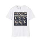 How To Survive Tagged Volleyball T-Shirt