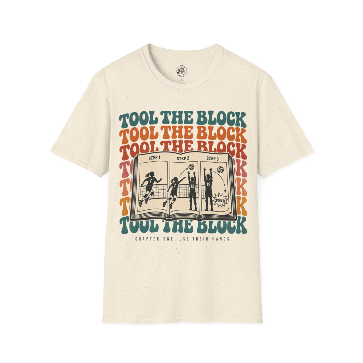 Tool The Block Book Volleyball T-Shirt