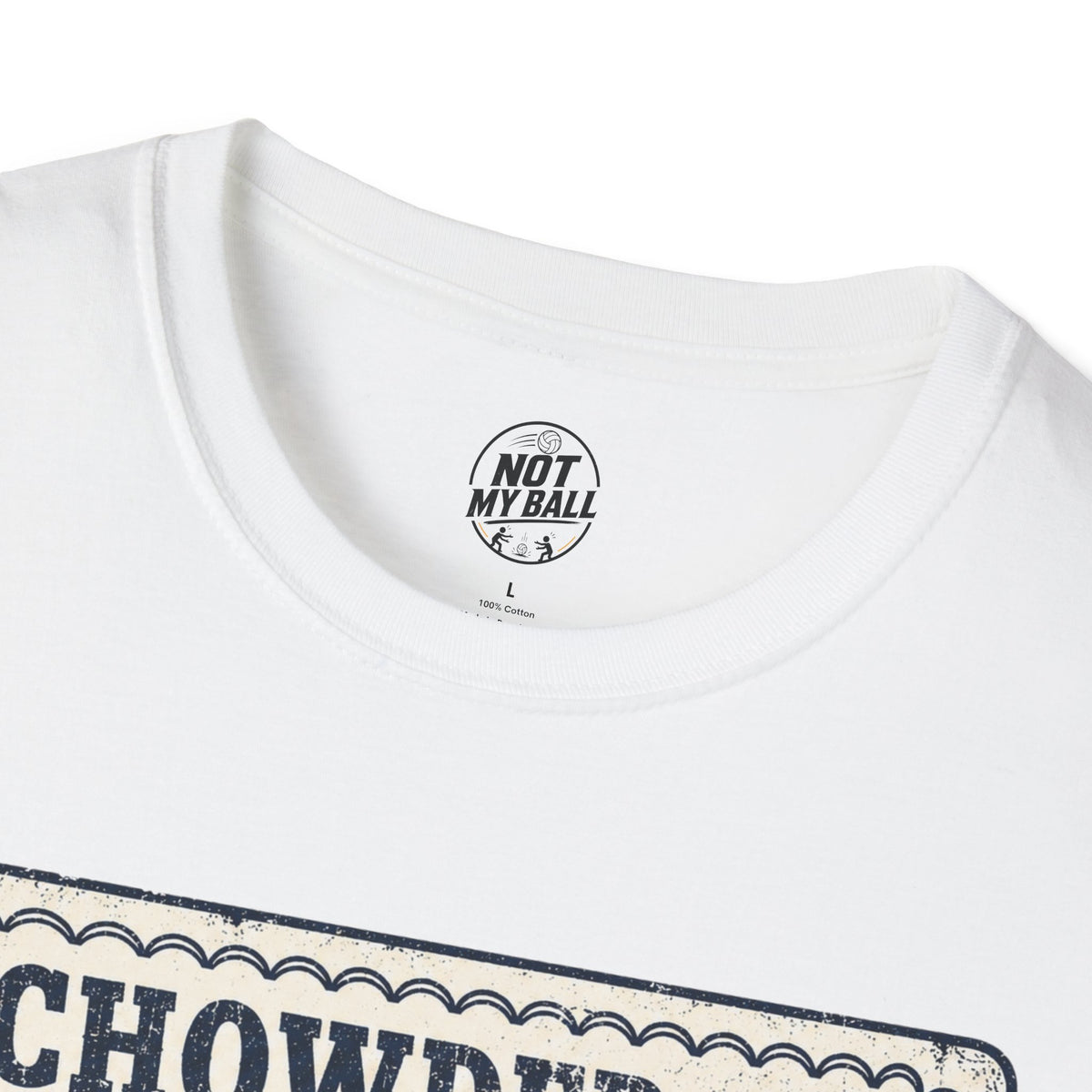 Chowder Menu Volleyball T-Shirt