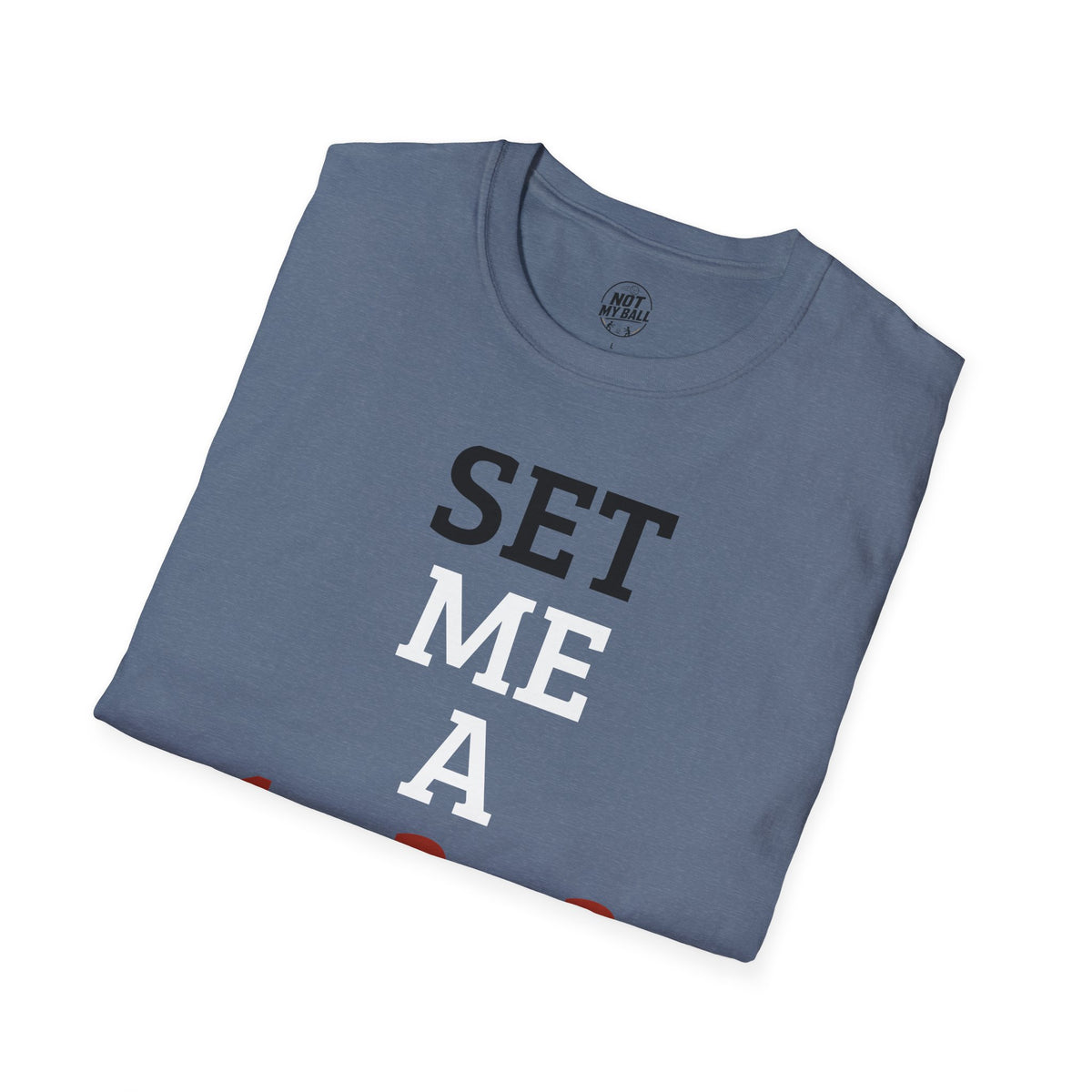 Set Me a 123 Volleyball T-Shirt