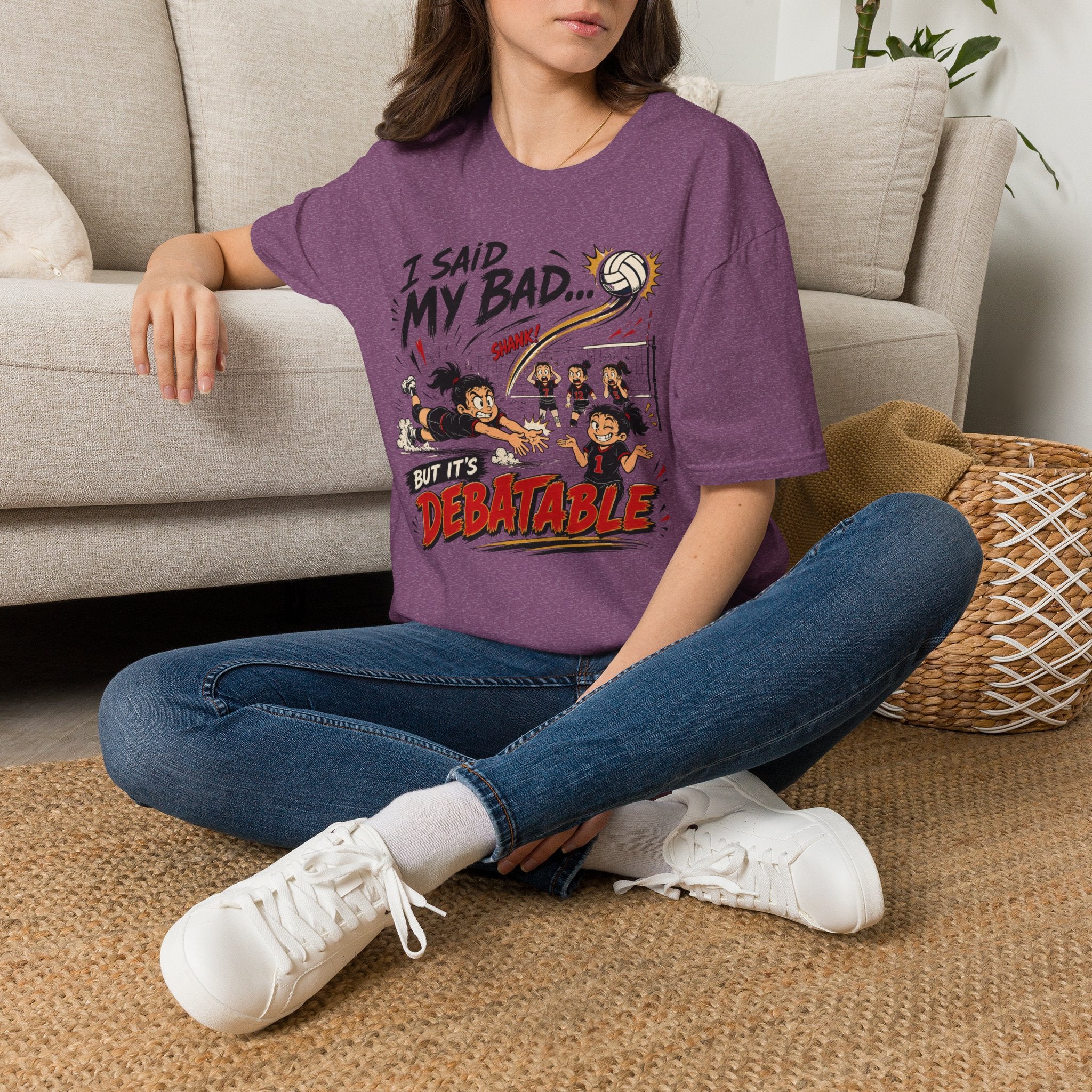 I Said My Bad Volleyball T-Shirt