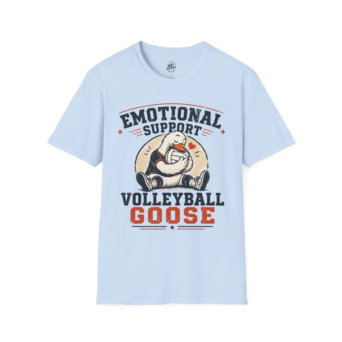 Emotional Support Volleyball T-Shirt