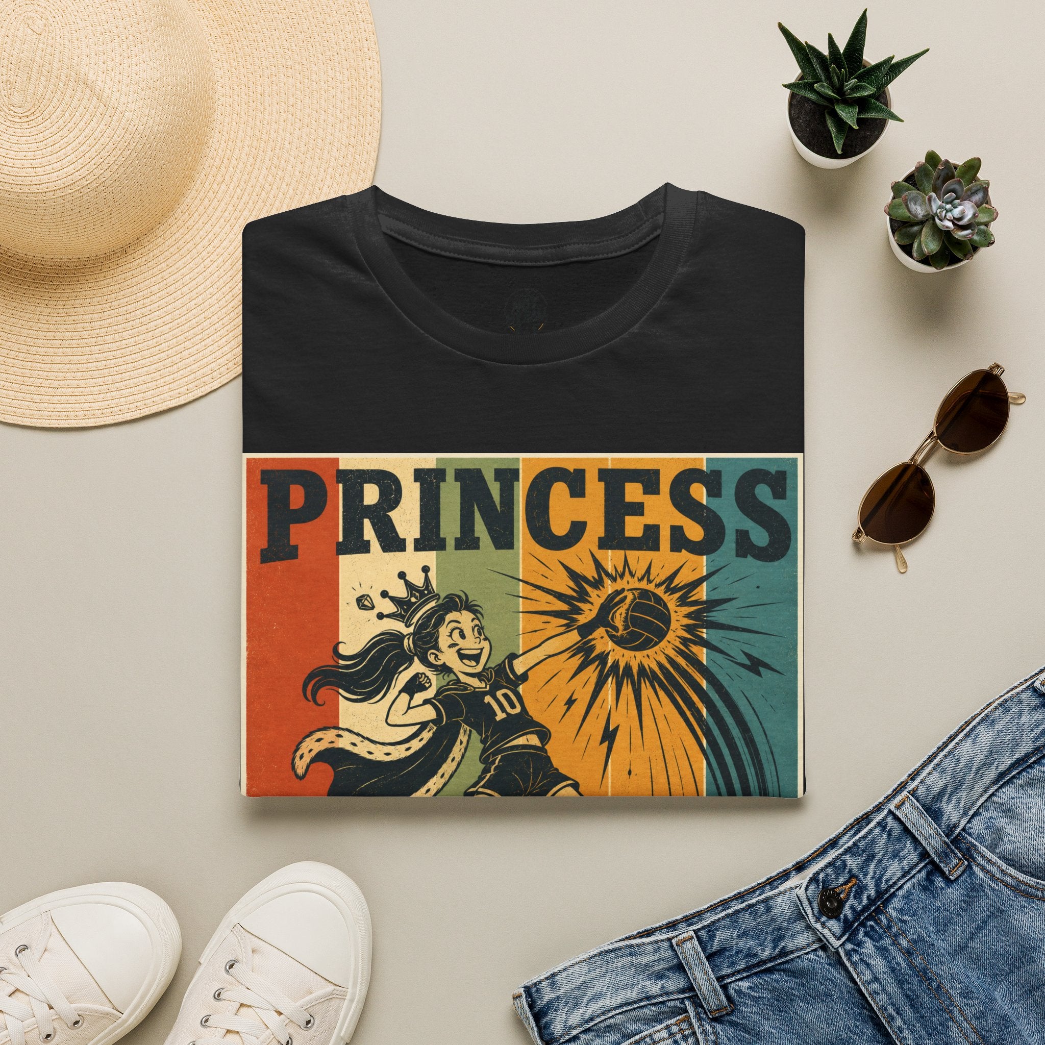 Princess of Whales Volleyball T-Shirt