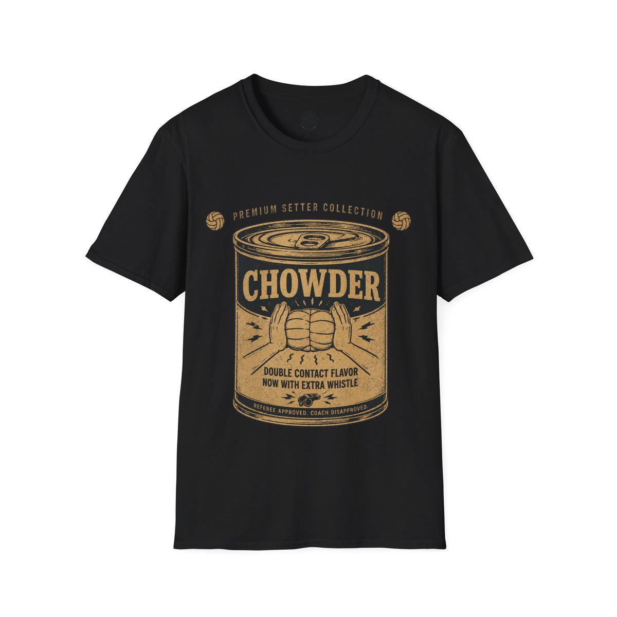 Chowder Can Volleyball T-Shirt