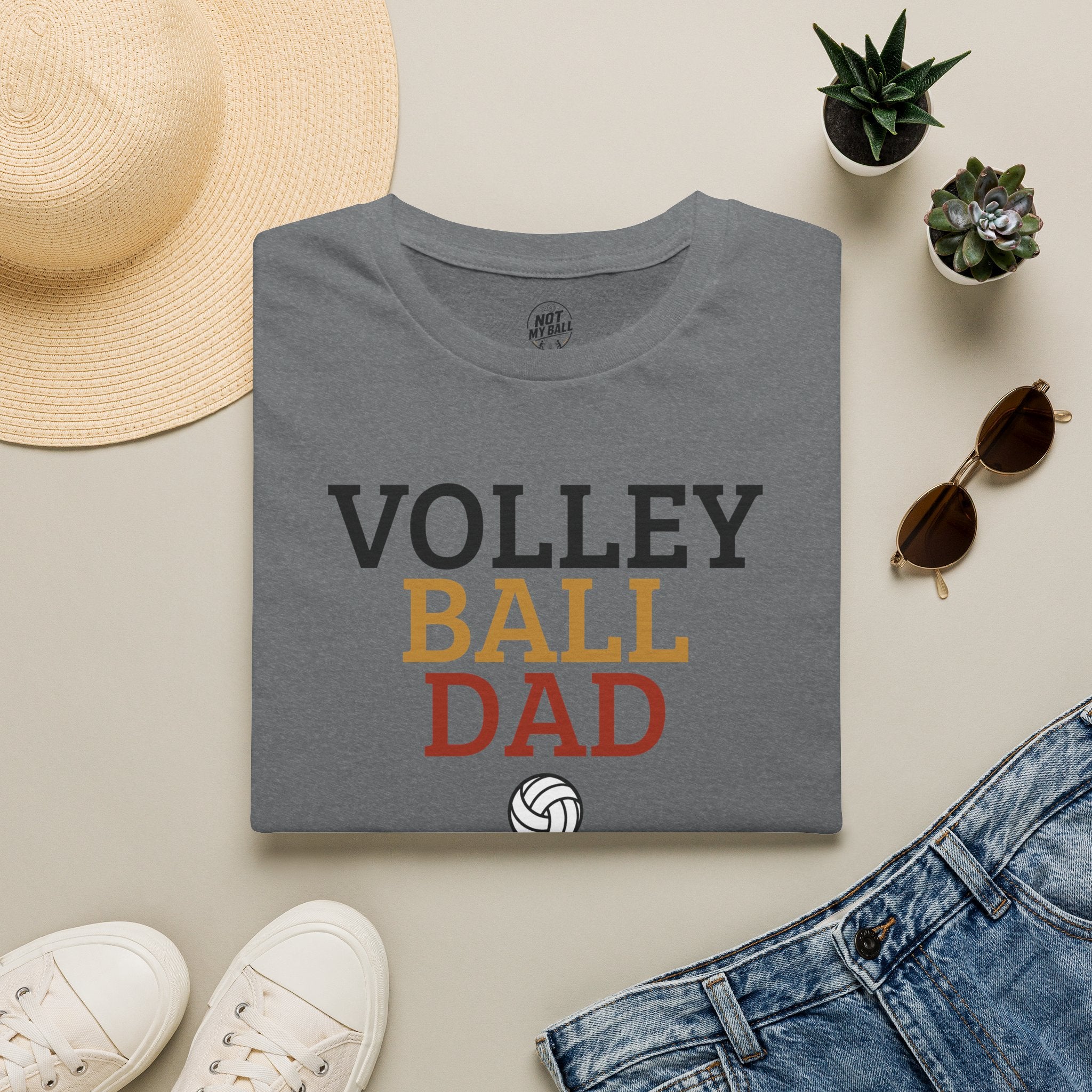 Volleyball Dad T-Shirt