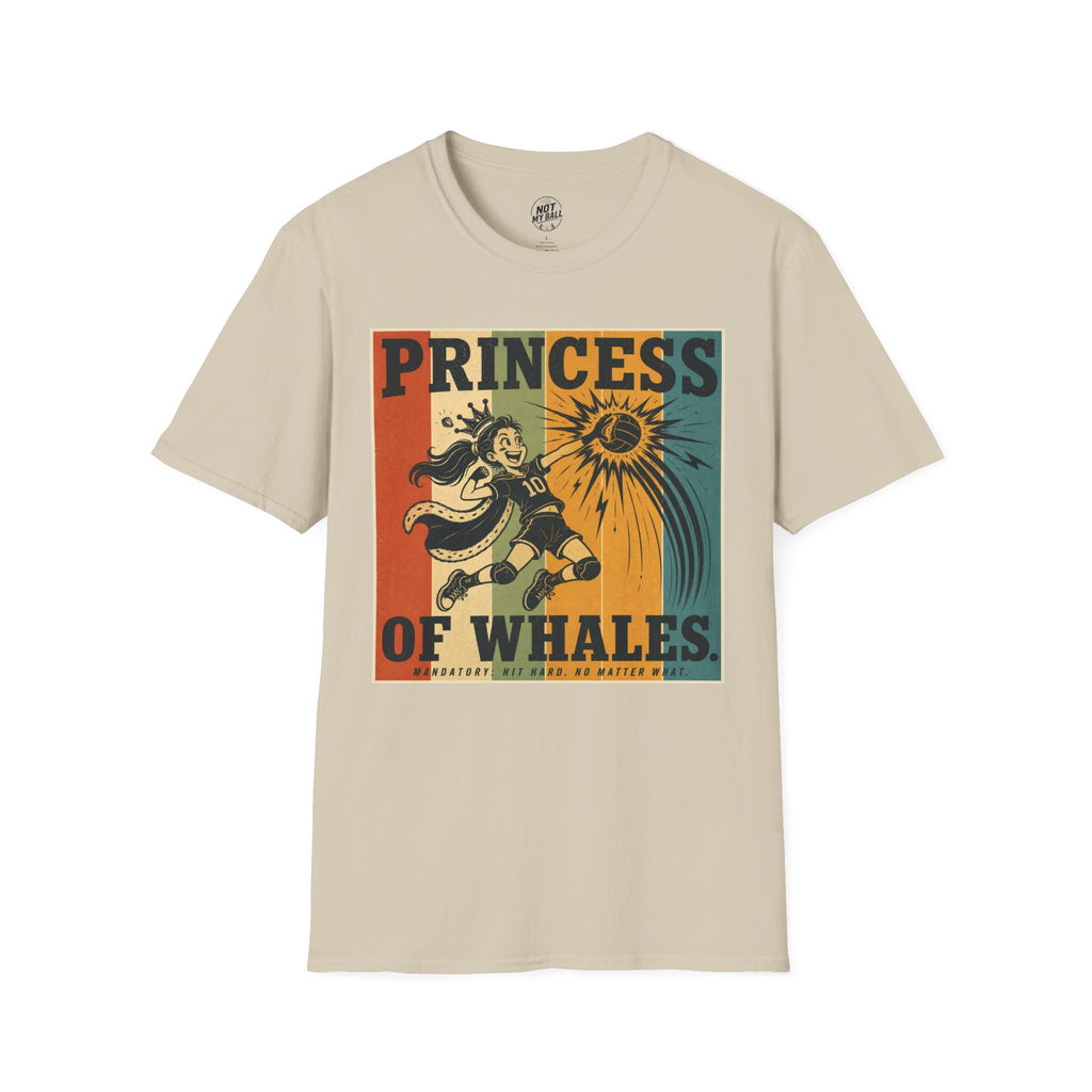Princess of Whales Volleyball T-Shirt