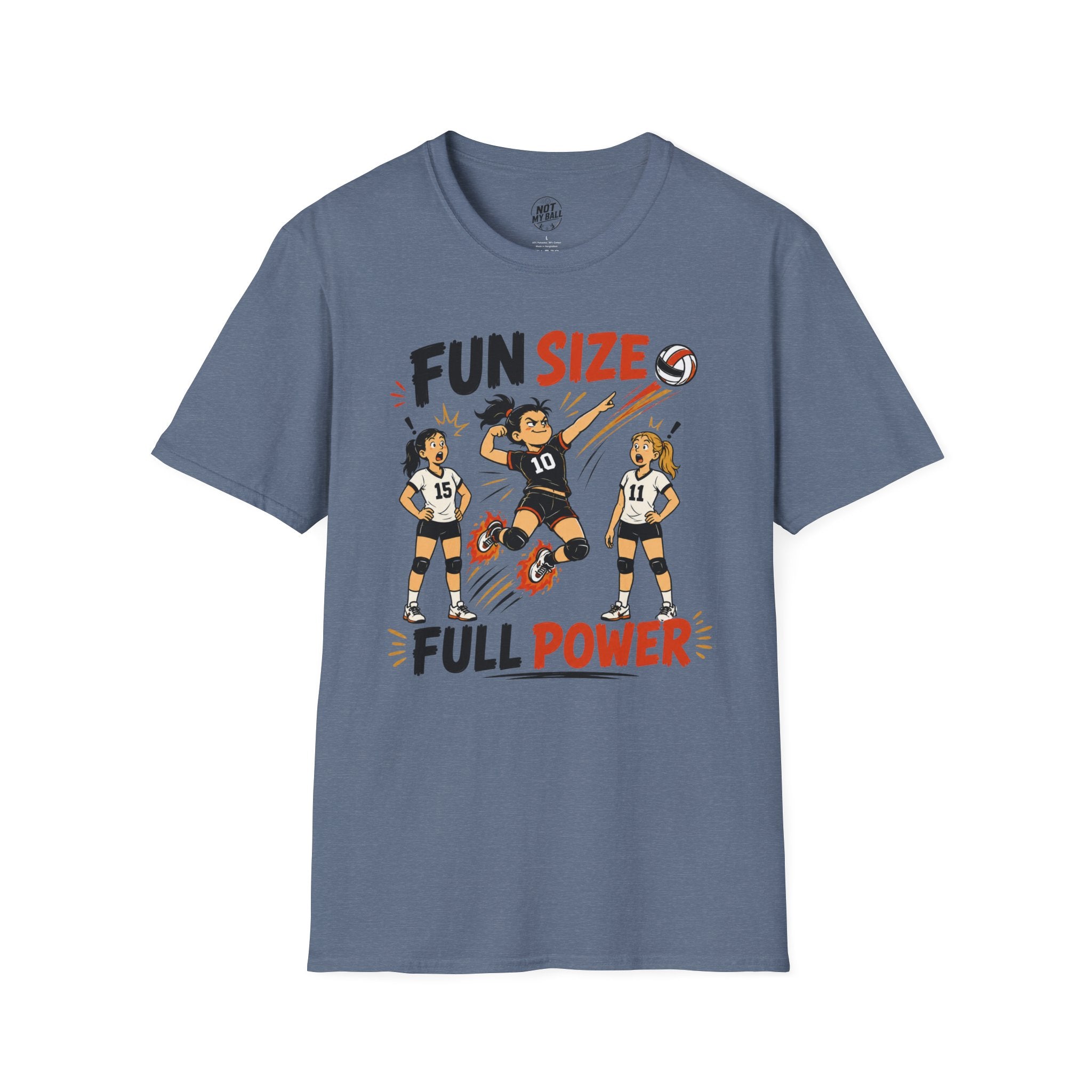 Fun Size Full Power Volleyball T-Shirt