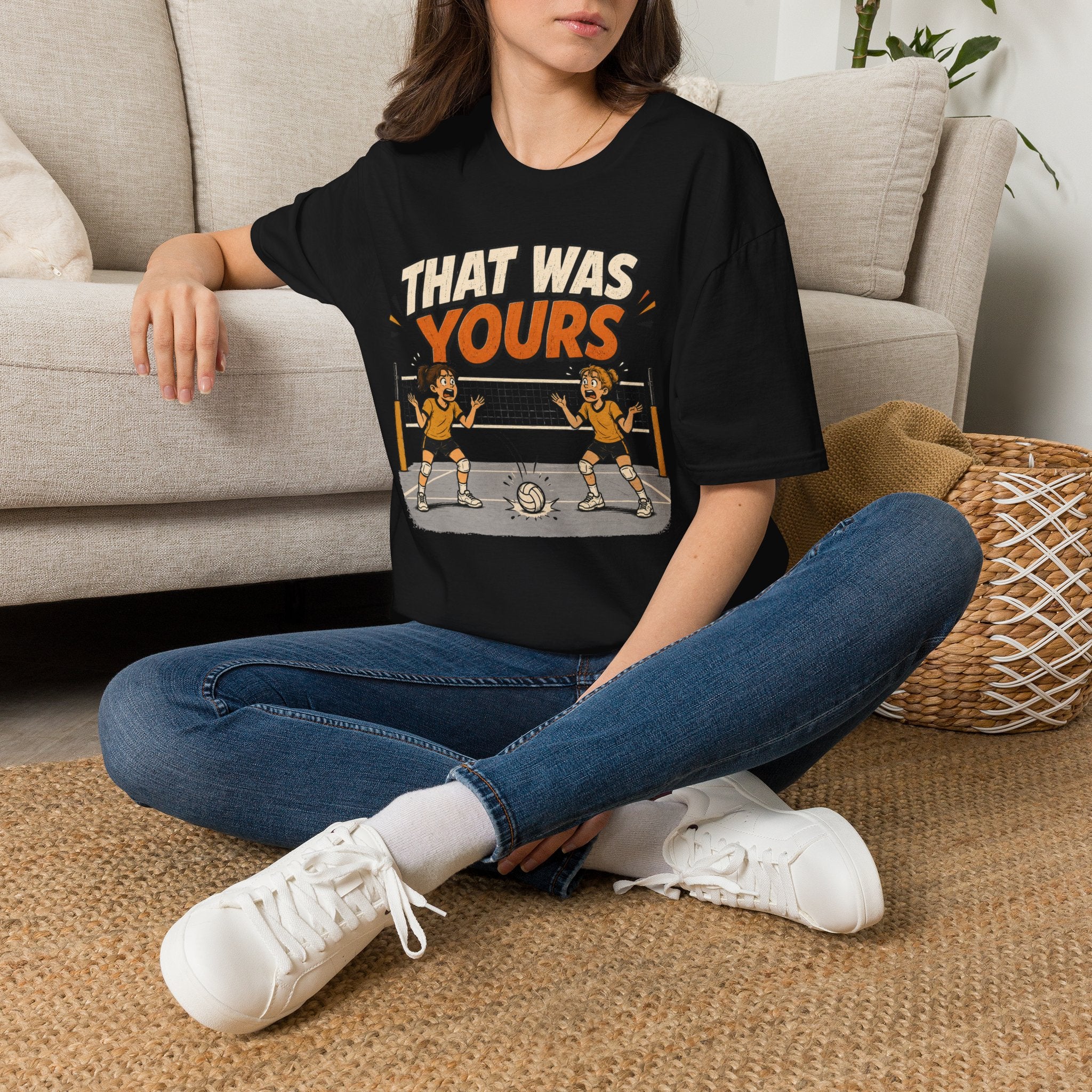 That Was Yours - Girls Volleyball T-Shirt