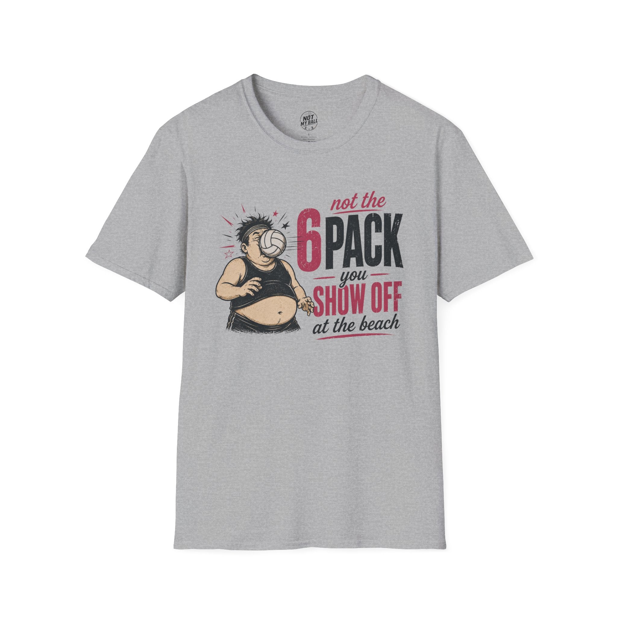 Six Pack Volleyball T-Shirt