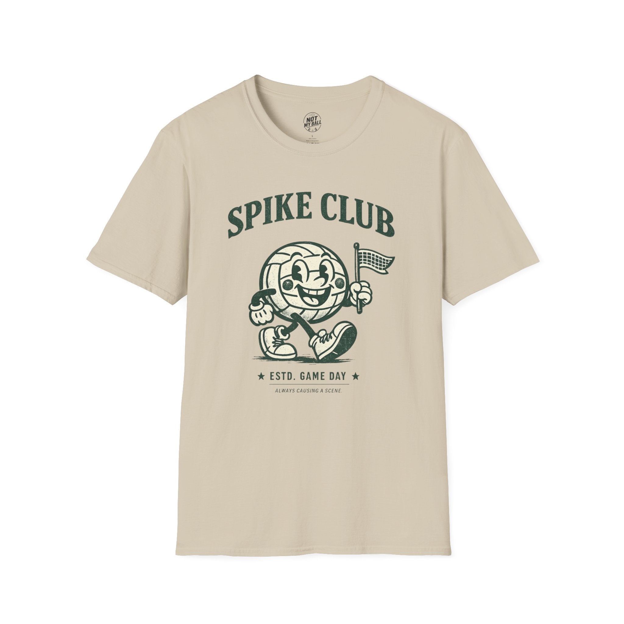 Spike Club Volleyball T-Shirt