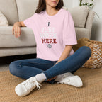 I Just Work Here Volleyball T-Shirt