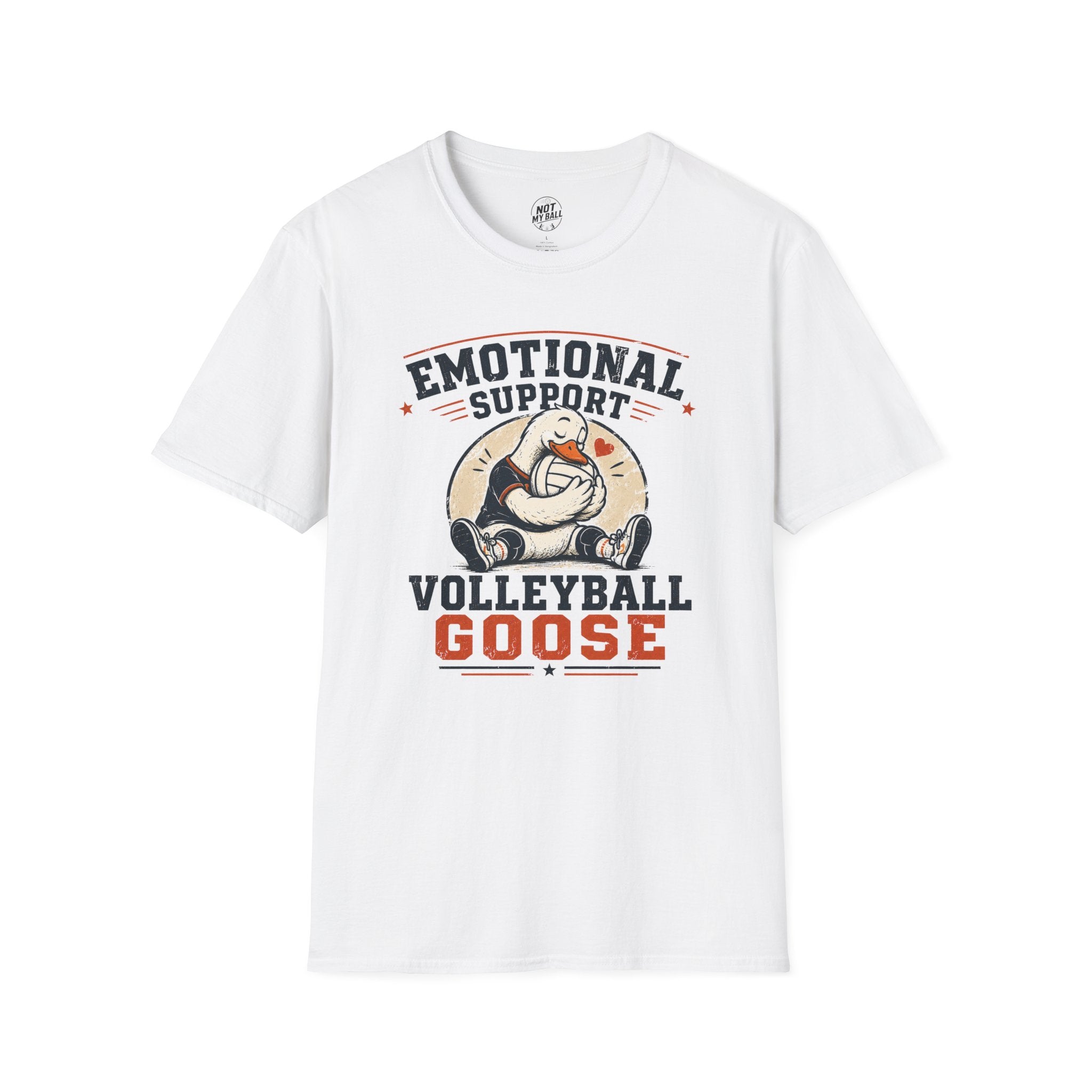 Emotional Support Volleyball T-Shirt