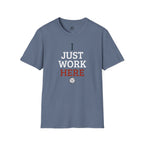 I Just Work Here Volleyball T-Shirt