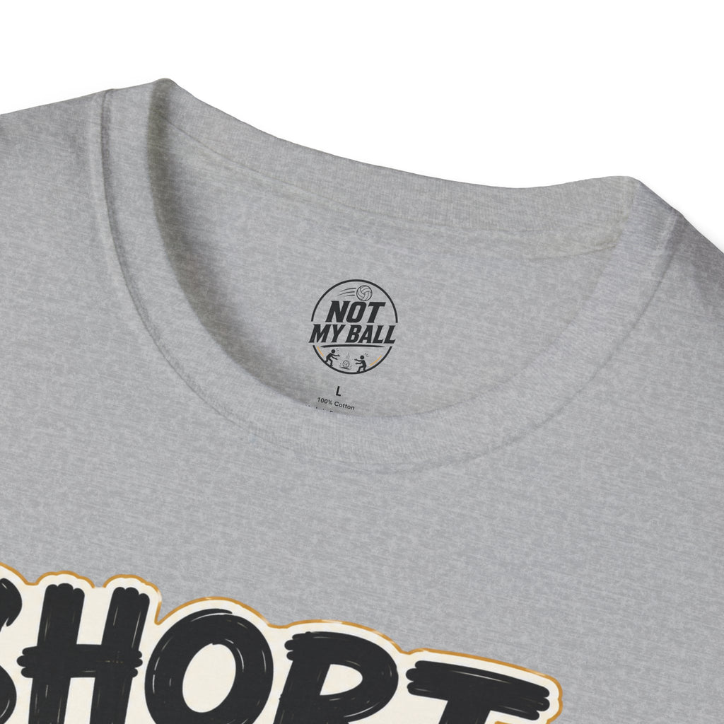 Short Girl Big Game Volleyball T-Shirt