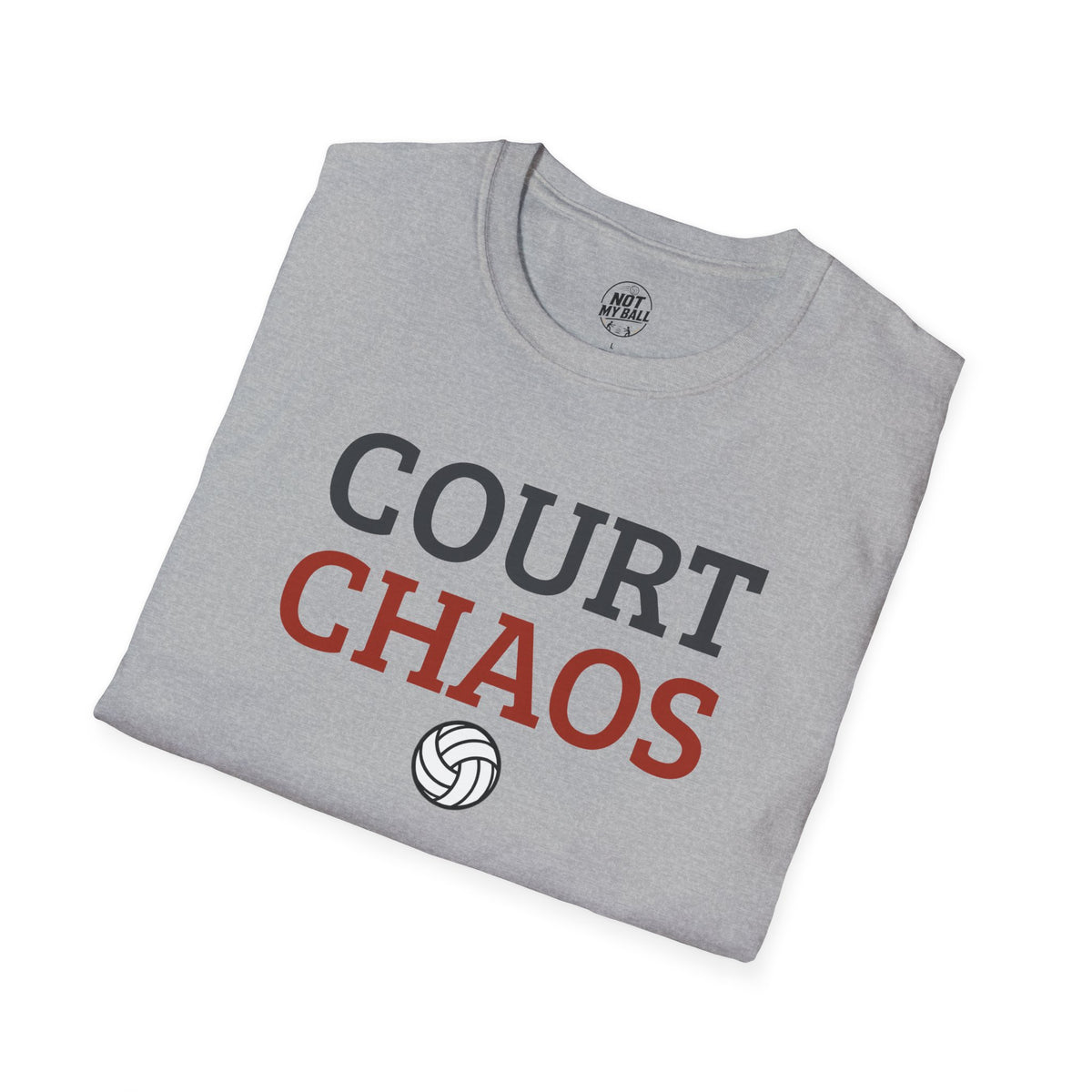 Court Chaos Volleyball T-Shirt