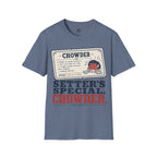 Chowder Menu Volleyball T-Shirt