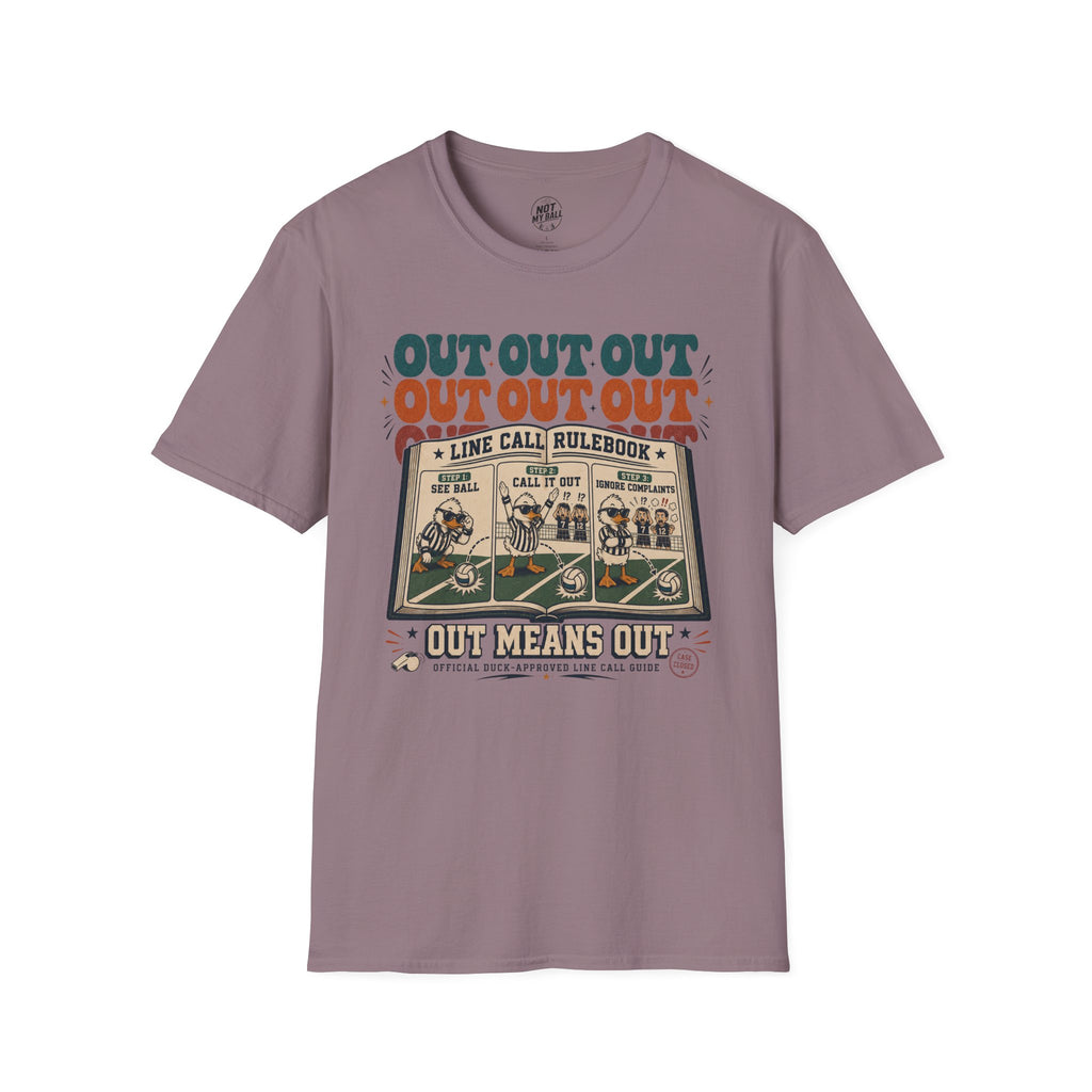 Line Call Rulebook Volleyball T-Shirt