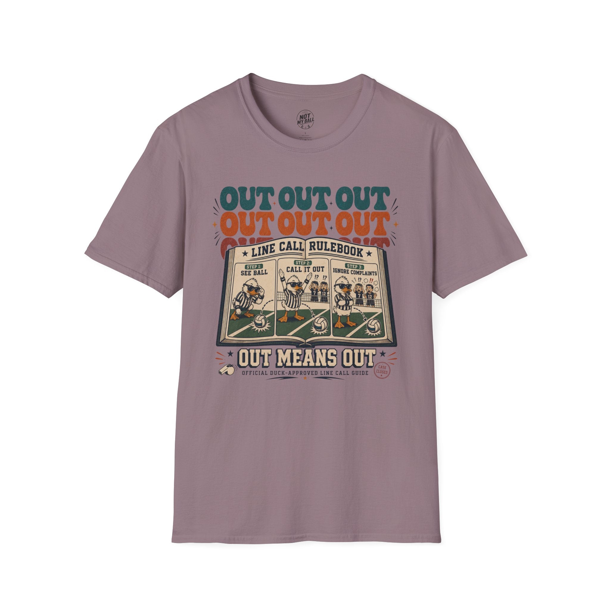 Line Call Rulebook Volleyball T-Shirt