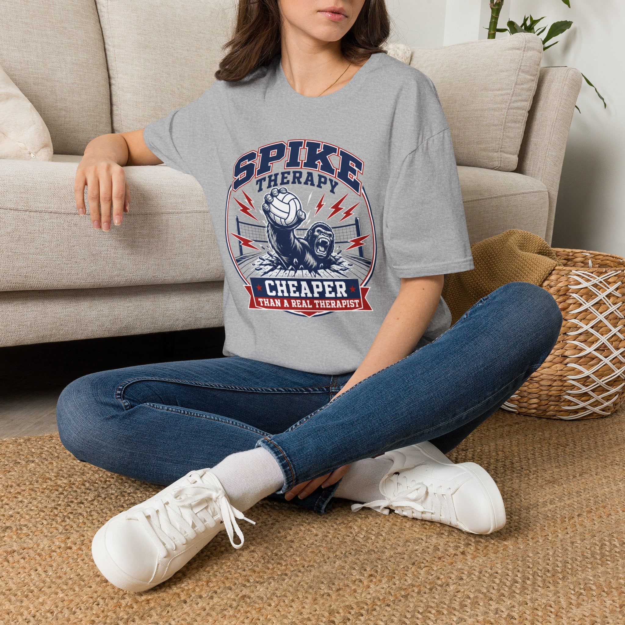 Spike Therapy Volleyball T-Shirt