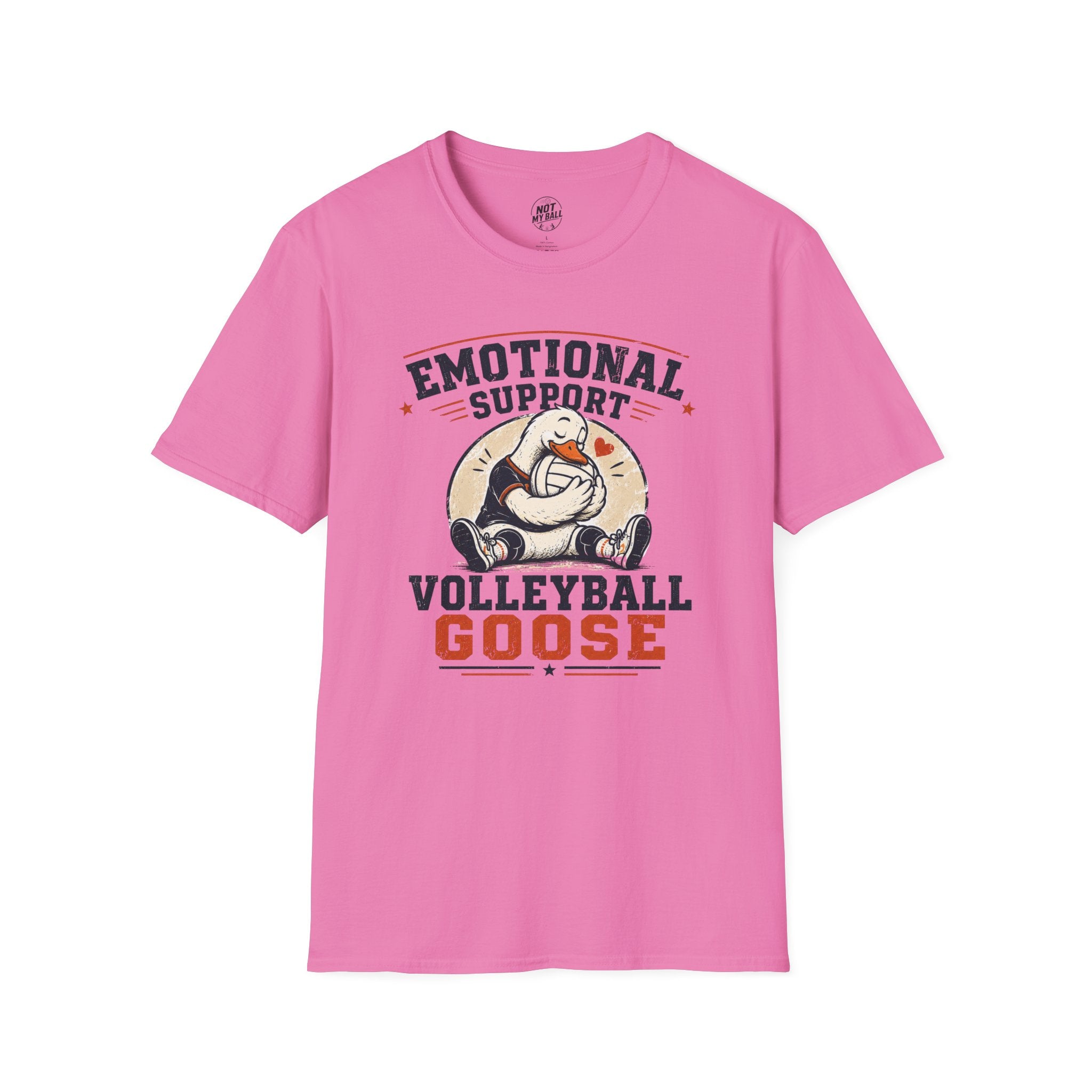 Emotional Support Volleyball T-Shirt