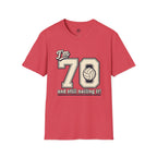 70 And Still Nailing It Volleyball T-Shirt