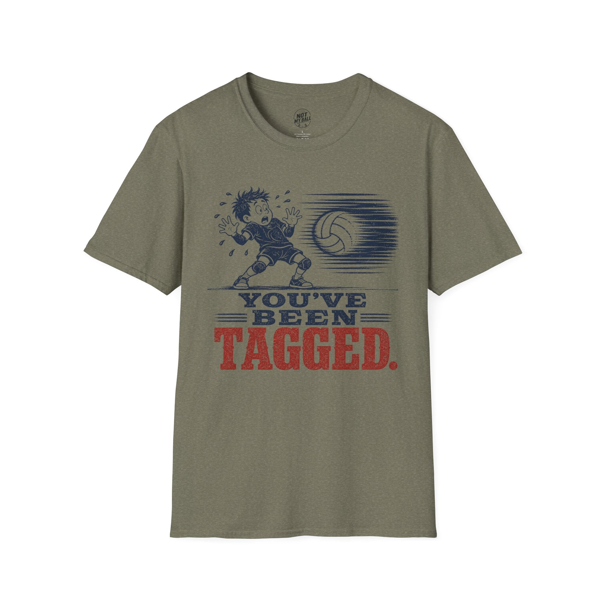 You've Been Tagged Volleyball T-Shirt