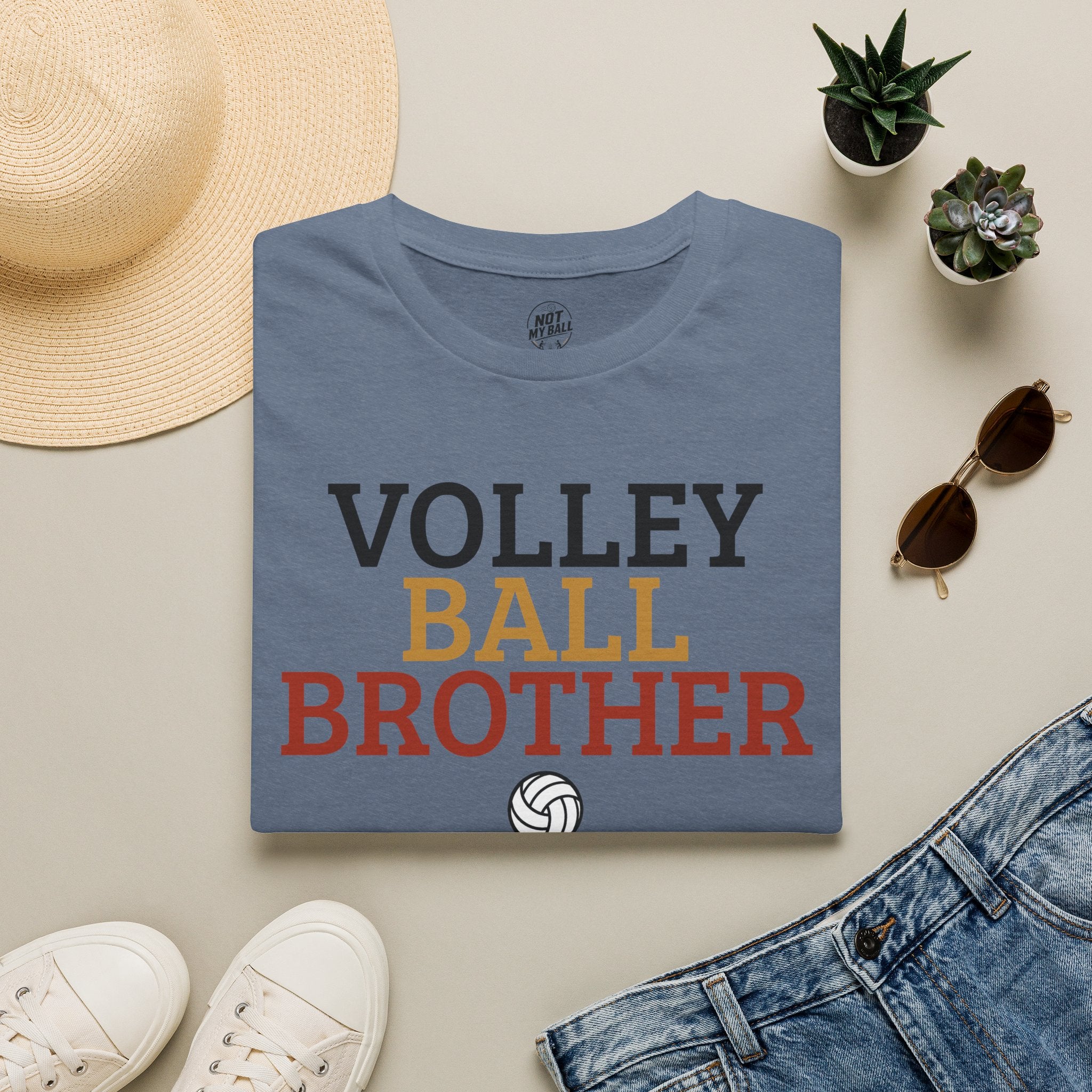 Volleyball Borther T-Shirt