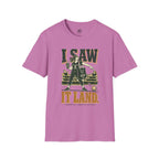 I Saw It Land - Mom Volleyball T-Shirt