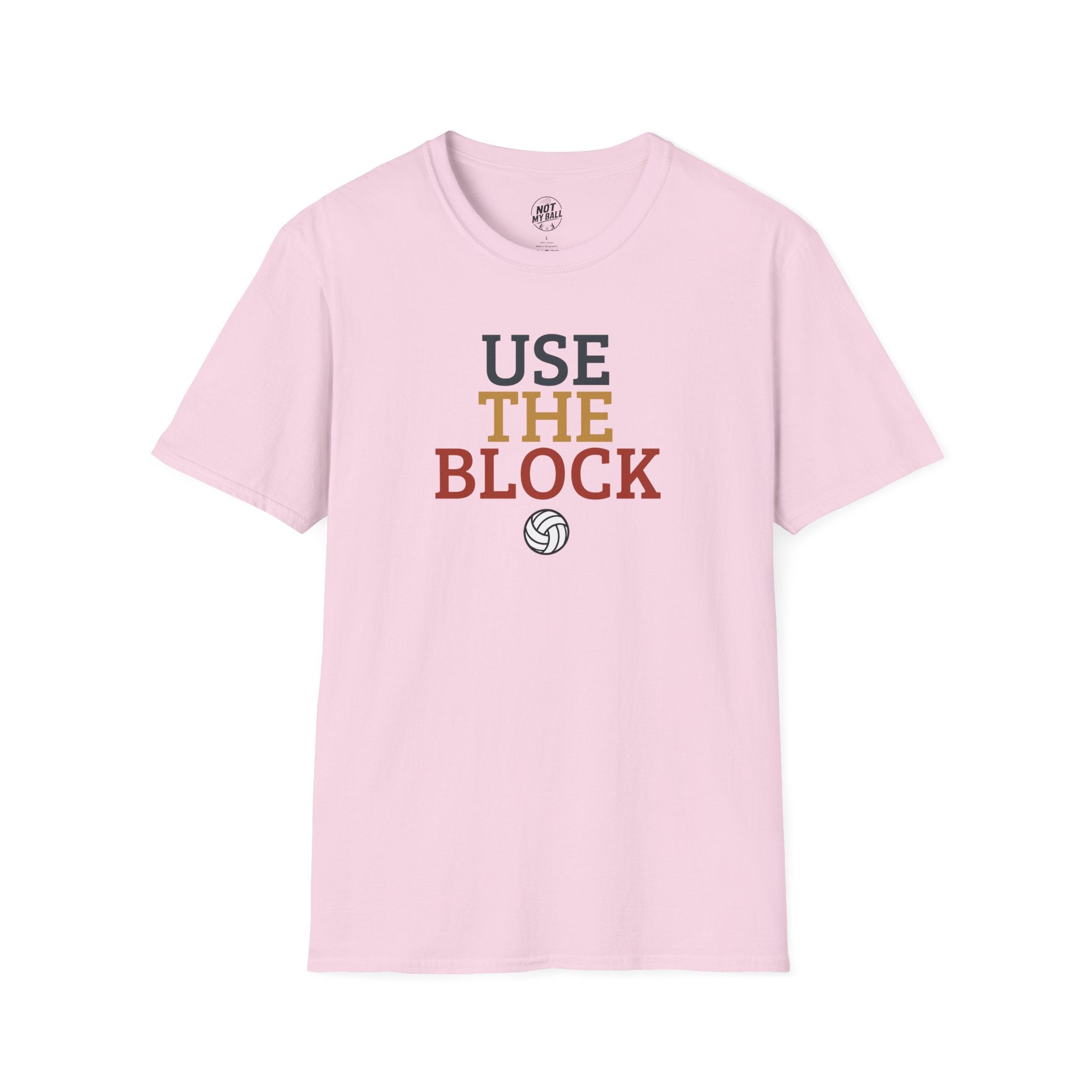 Use The Block Volleyball T-Shirt