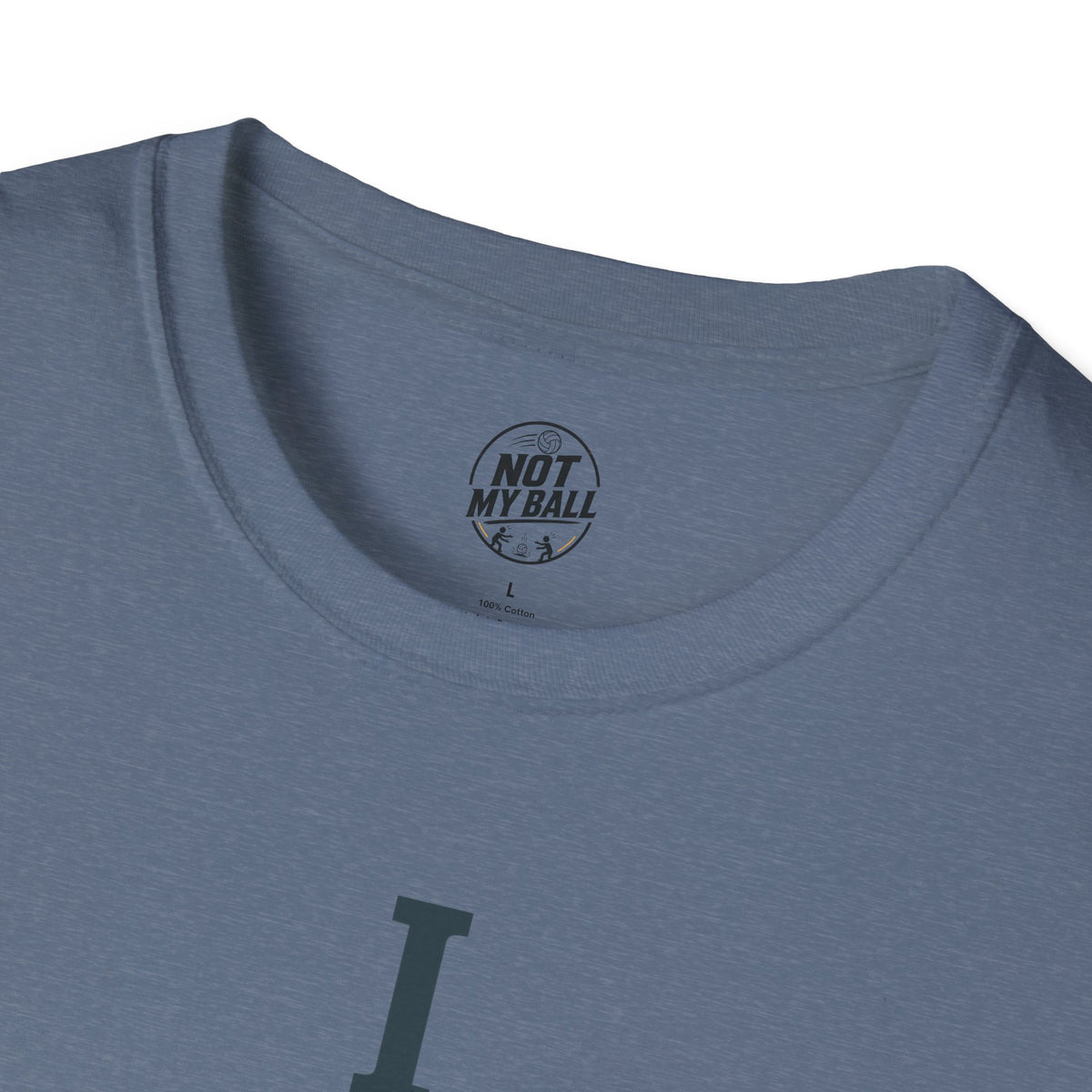 I Just Work Here Volleyball T-Shirt