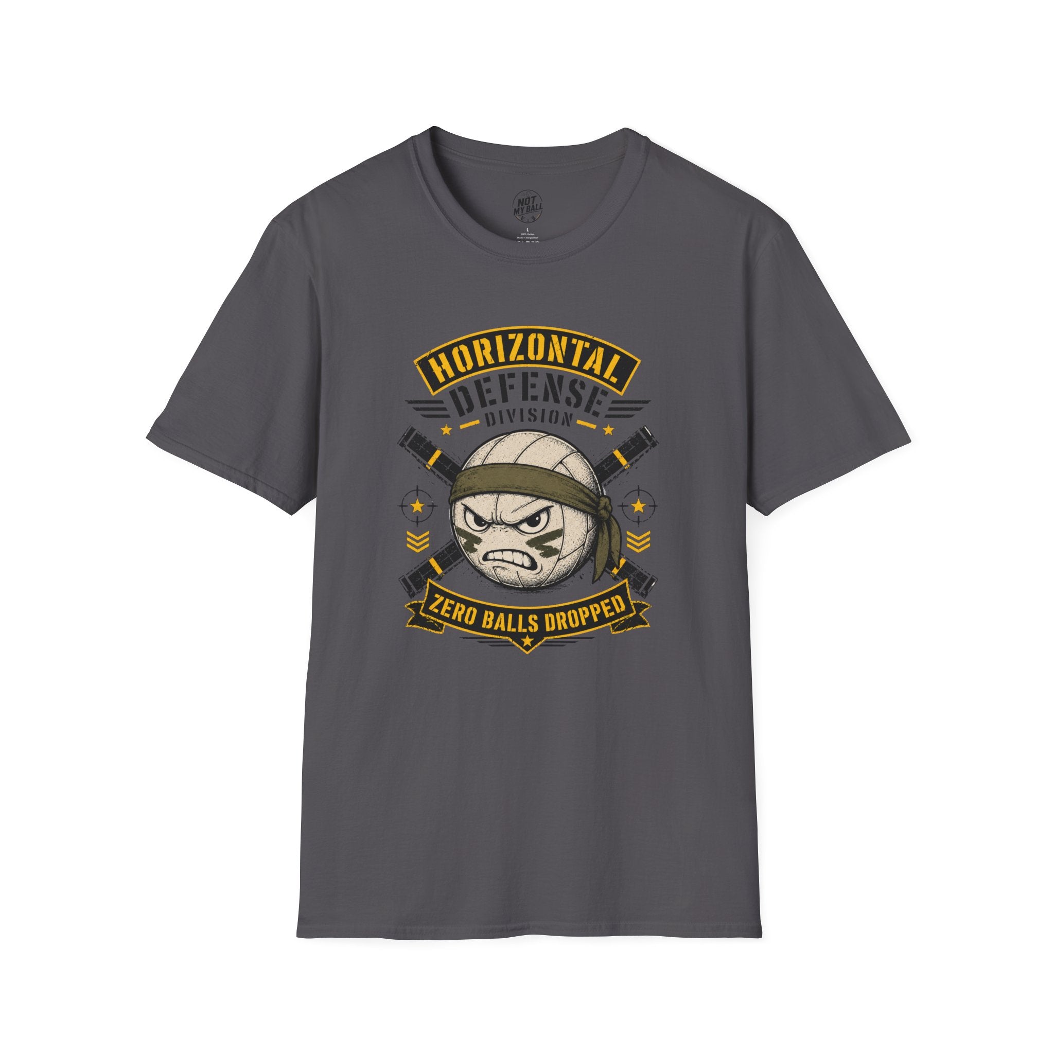 Horizontal Defense Volleyball T-Shirt
