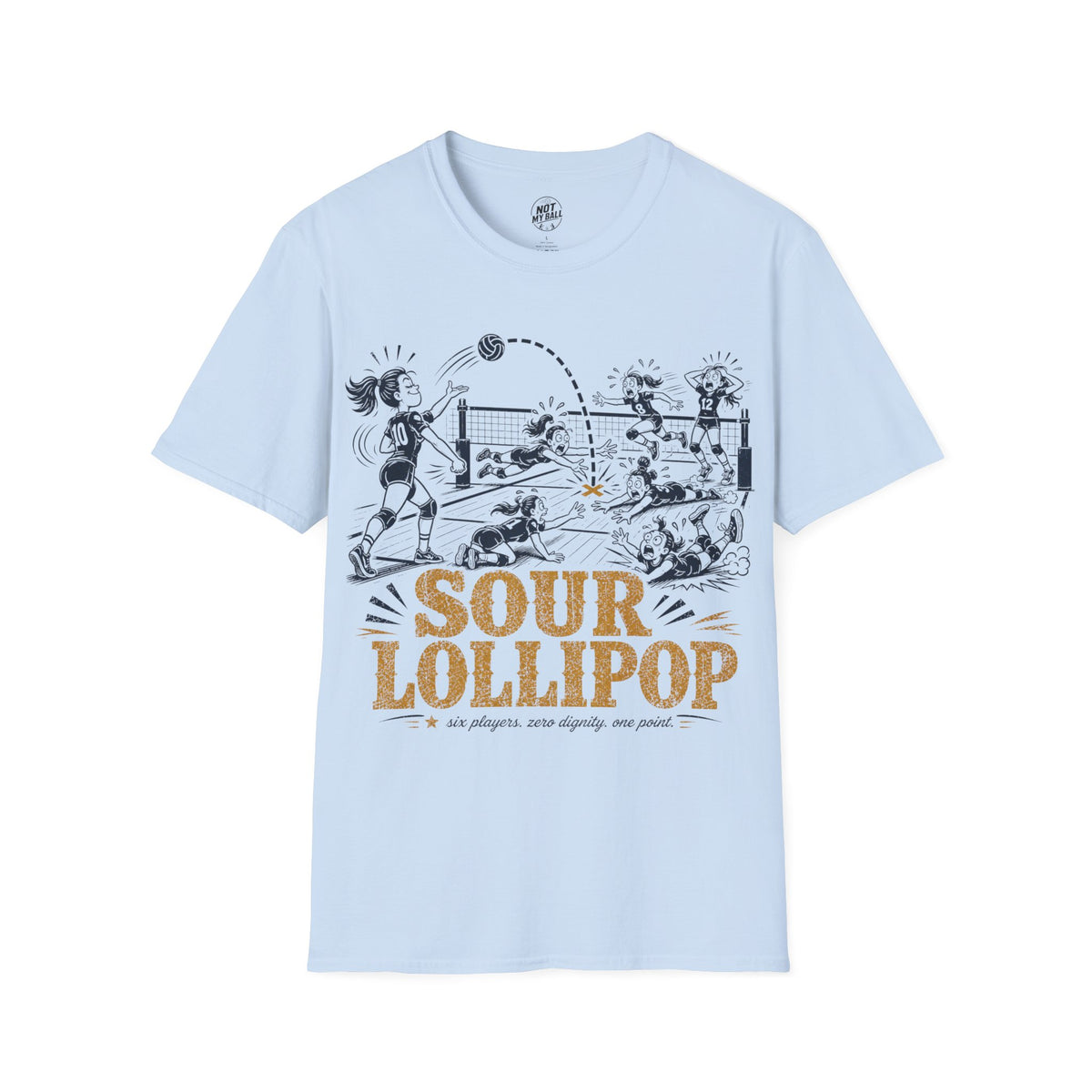 Sour Lollipop Volleyball T-Shirt
