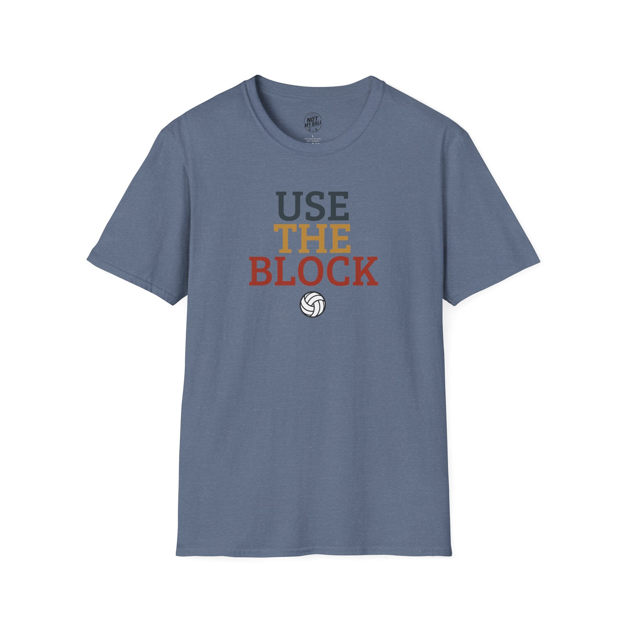 Use The Block Volleyball T-Shirt