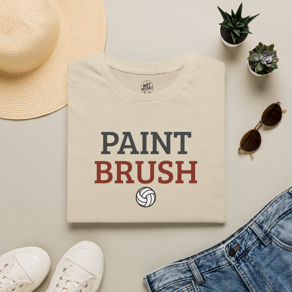 Paintbrush Volleyball T-Shirt