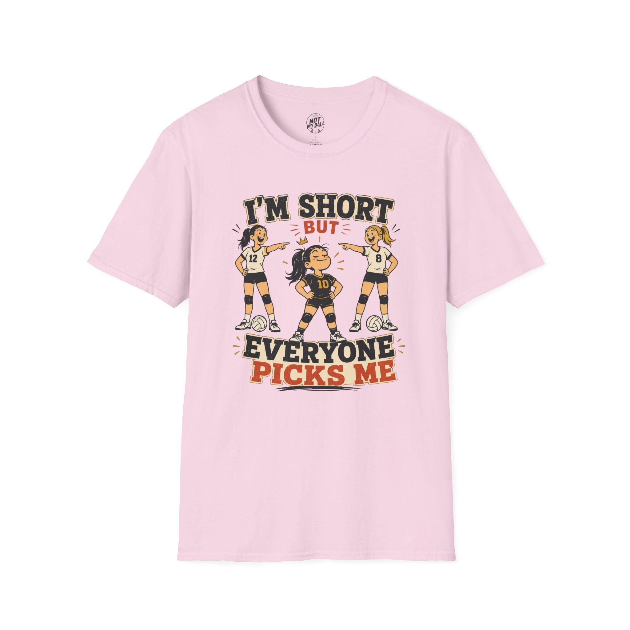 Short But Picked Volleyball T-Shirt