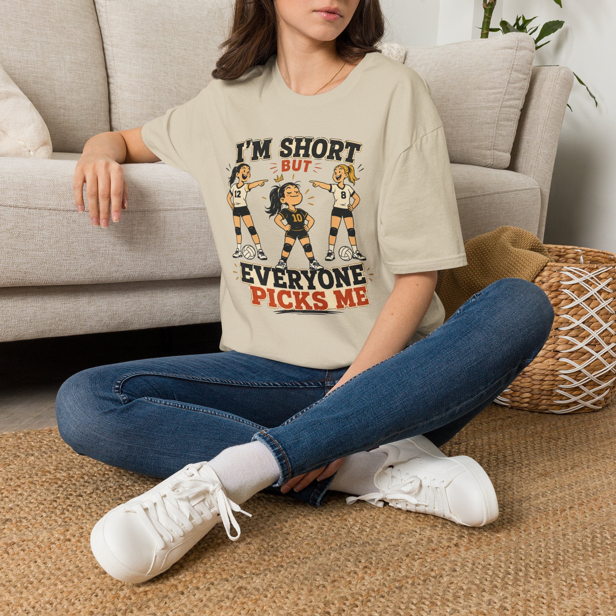Short But Picked Volleyball T-Shirt
