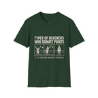Types Of Blockers Volleyball T-Shirt