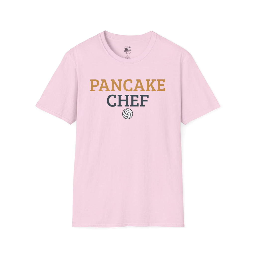 Pancake Chef Volleyball T-Shirt