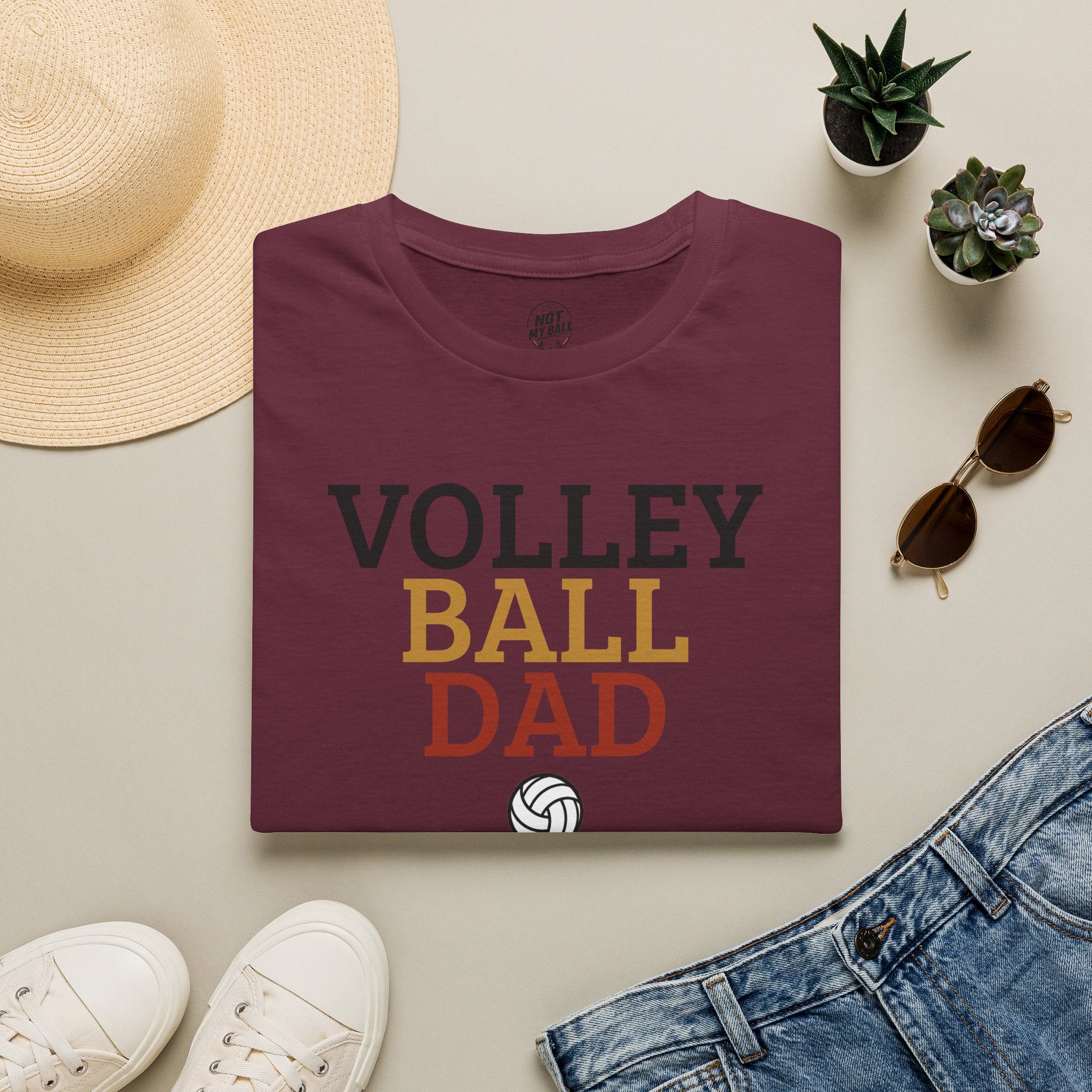 Volleyball Dad T-Shirt