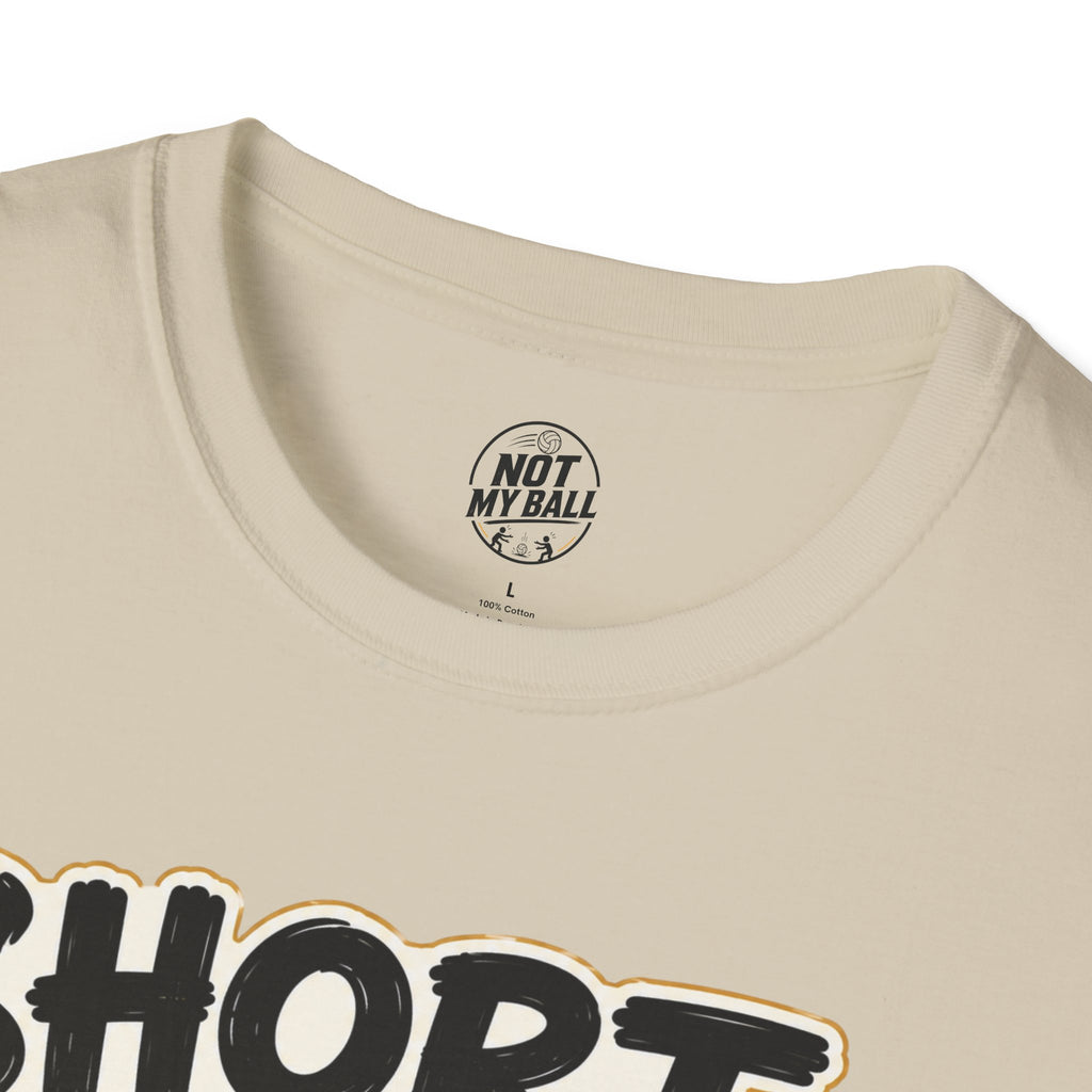 Short Girl Big Game Volleyball T-Shirt