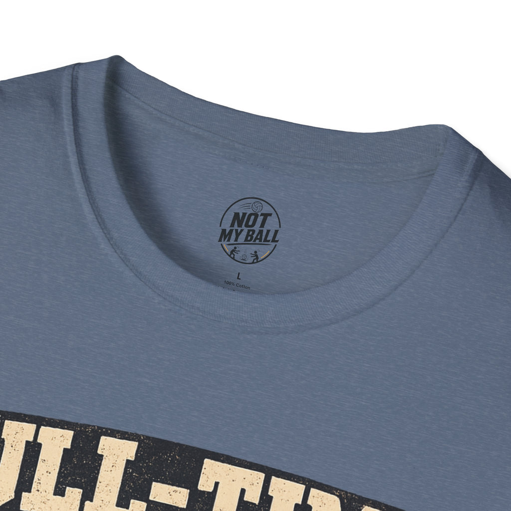Back Row Critic Volleyball T-Shirt