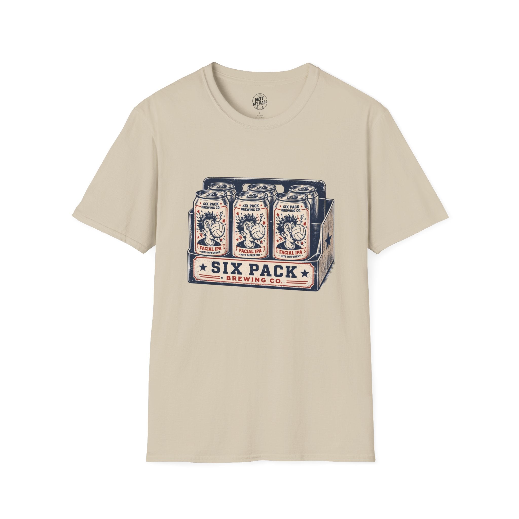 Six Pack IPA Volleyball T-Shirt