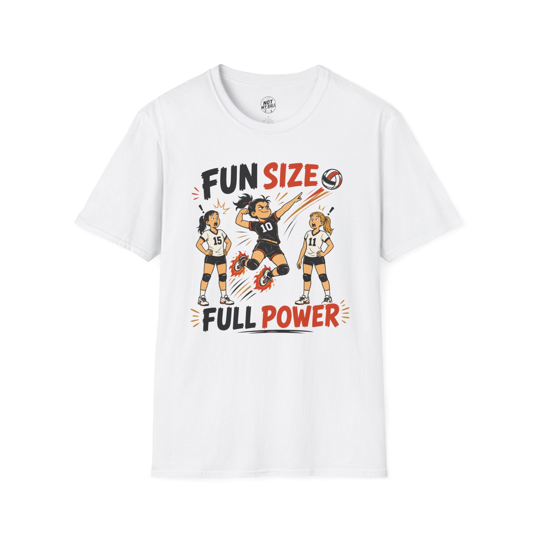 Fun Size Full Power Volleyball T-Shirt