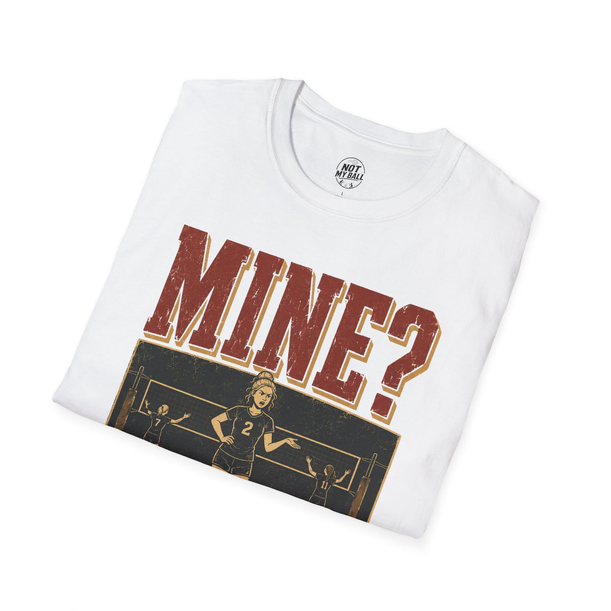 Mine Nope Volleyball T-Shirt