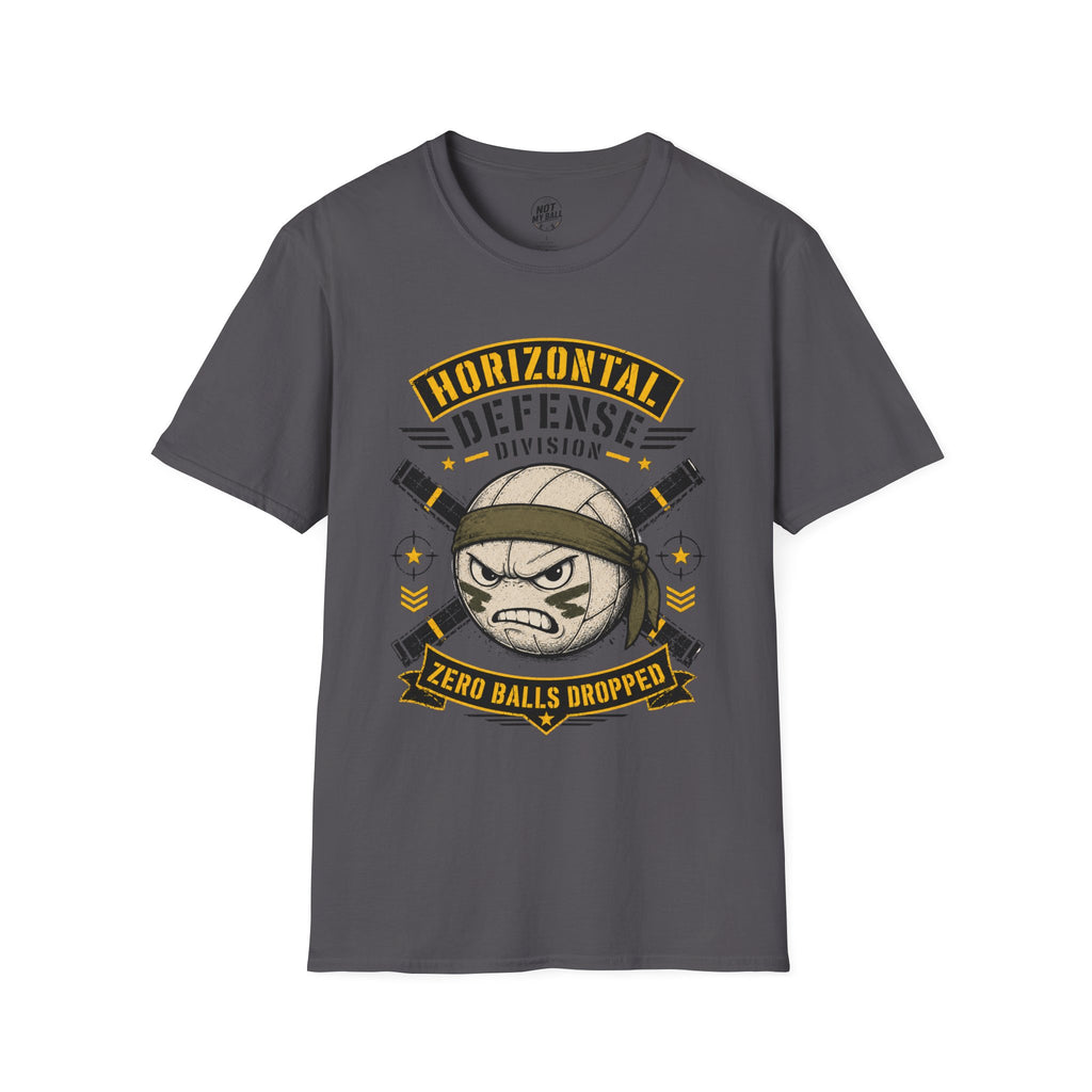 Horizontal Defense Volleyball T-Shirt