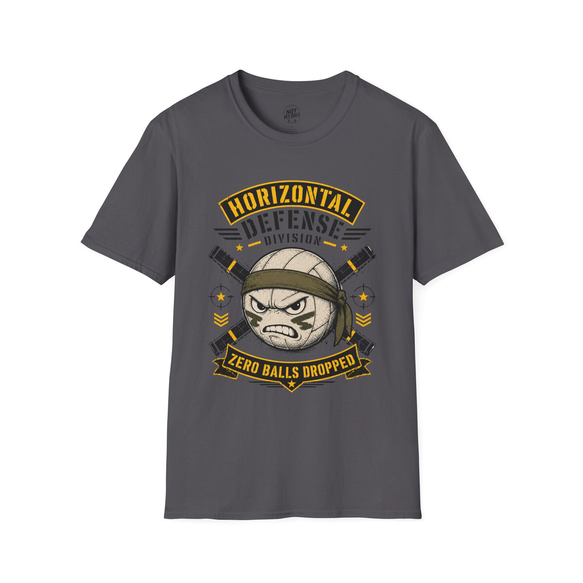 Horizontal Defense Volleyball T-Shirt